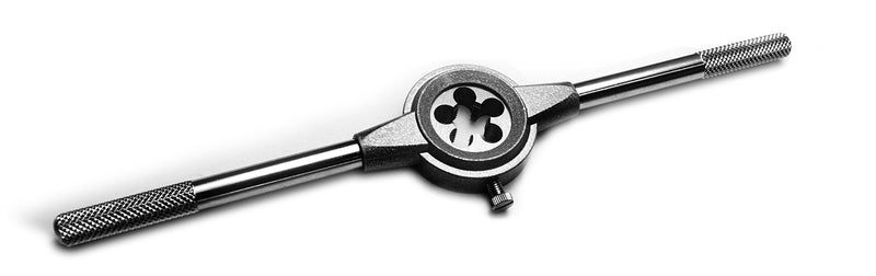 Century Drill & Tool 98513 1-7/16" Hex Die Stock, Solid Zinc Alloy, Non-Adjustable with Set Screw, Professional Threading Tool 1-7/16 Inch