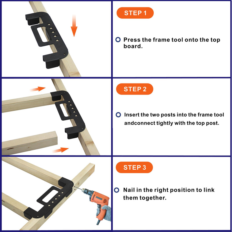 Framing Tools, 12 Inch Stud Layout Tool, Stud Framing Tool, 100% Stud Framing Spacing Tool, Precision Stud Layout Tool for home DIY projects, Frame Wall Precision Measurement Jig Tool 12Inch
