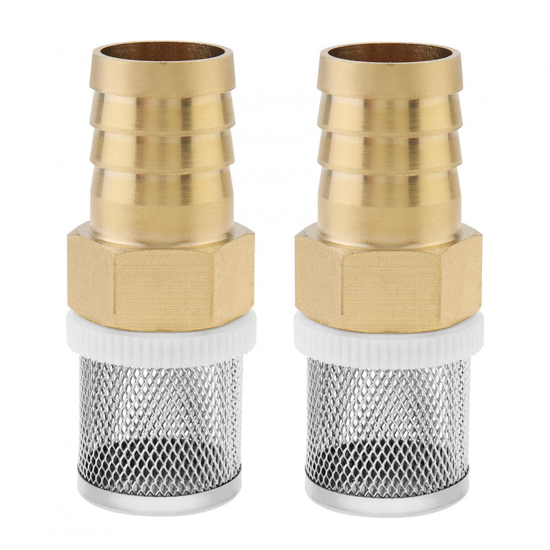 25mm Inline Mesh Screen, PNXKTXO Stainless Steel Filter Copper Tube Joint Pipeline Garden Hose Strainer for Pool, Aquarium Irrigation Sprayer Pump Filtering (Diameter 25mm) Diameter 25mm