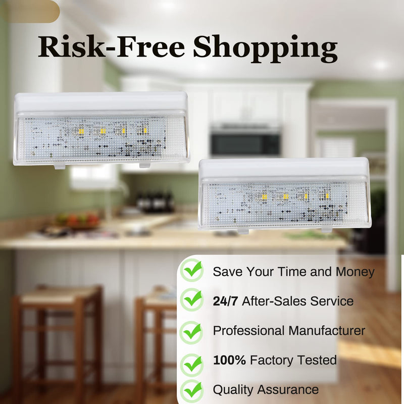 2025 New W10515057 whirlpool Freezer Light (W10515057, WPW10515057), Compatible with Whirlpool Wrs325fdam04 Freezer Light, WRS325FDAM04 Light WRS325FDAM02 Light WRS322FDAM04 Light
