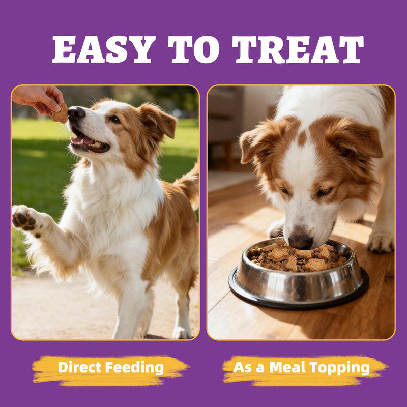 Just Try 15 OZ Glucosamine Dog Treats Joint Support for Dogs Hip and Joint Health Mobility Supplement Puppy Training Treats Healthy Dog Treats