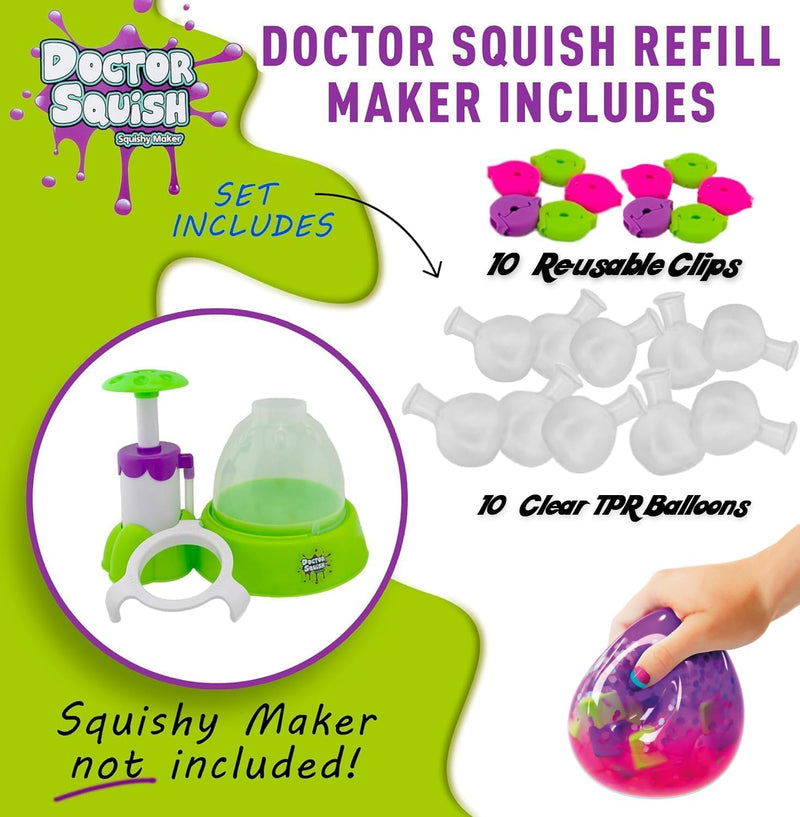 DOCTOR SQUISH Squishy Pack Refill - Make Your Own Squishy Set - 1 ct (Pack of 1)