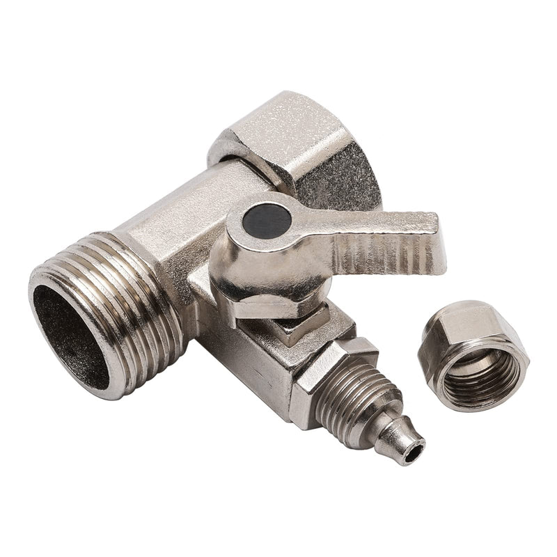 PT 1/2 (3/4Inch/ 19.5mm/ 20.3mm) to 1/4"(6.8mm) RO Feed Water Adapter Ball Valve Faucet Tap Feed Reverse Osmosis