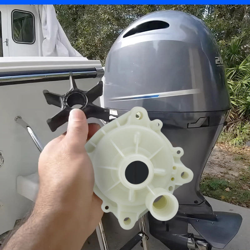 Water Pump Impeller Kit 61AW0078 Compatible with Yamaha Outboard Marine 150 175 200 225 250 300 HP Motorsm, 2/4 Stroke, Replaces 61A-W0078-A2/A3/A4-00 Sierra 18-3396-1