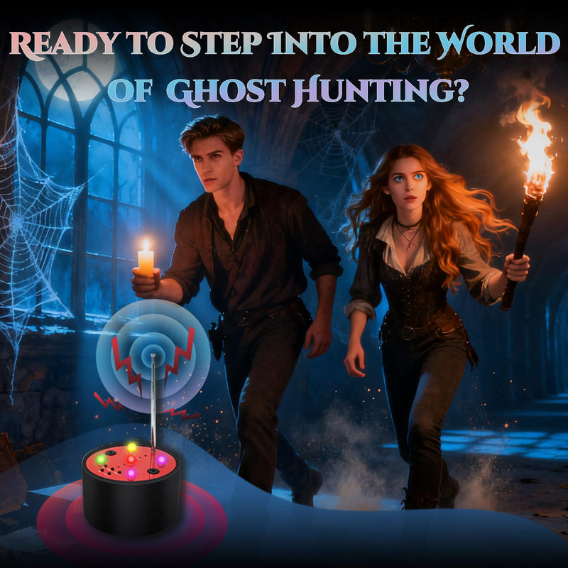 Ghost Hunting Equipment, Briidea Paranormal Detection Tool Kit with Enhanced Sensitivity and Temperature Deviation Detection, Designed for Halloween Exploration and Paranormal Investigators
