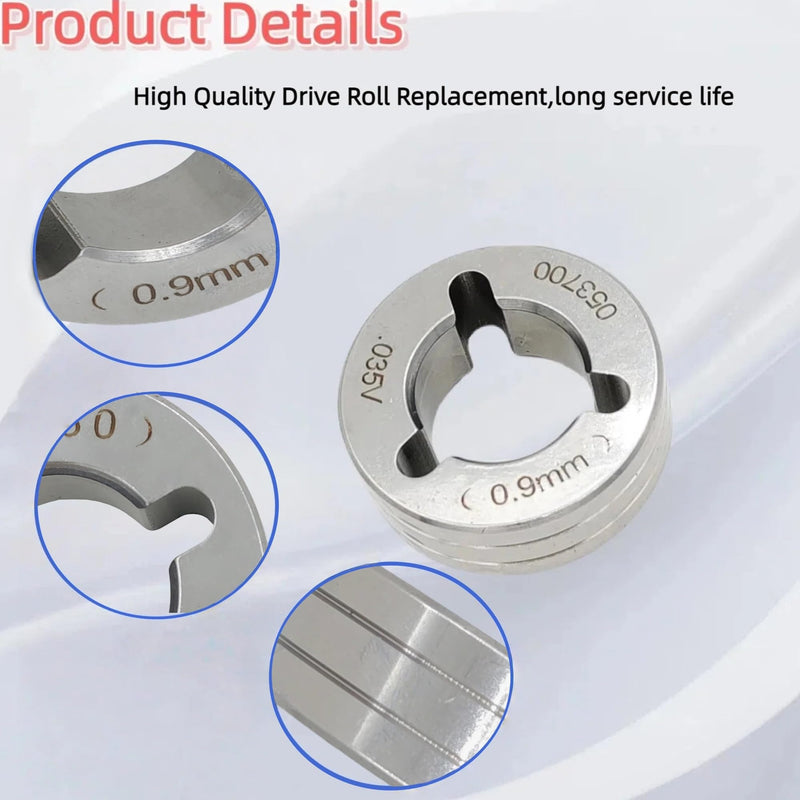 .035" V-Groove Drive Roll Kit - Fits for Millermatic 212/252 (Replaces 079595, 053700)