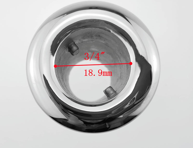 316 Stainless Steel Full Thread Thru Hull Fitting Hose Barb With Nut - Marine Hardware Accessories for Boat Drain Pipe, Yacht Bilge, Plumbing Fittings