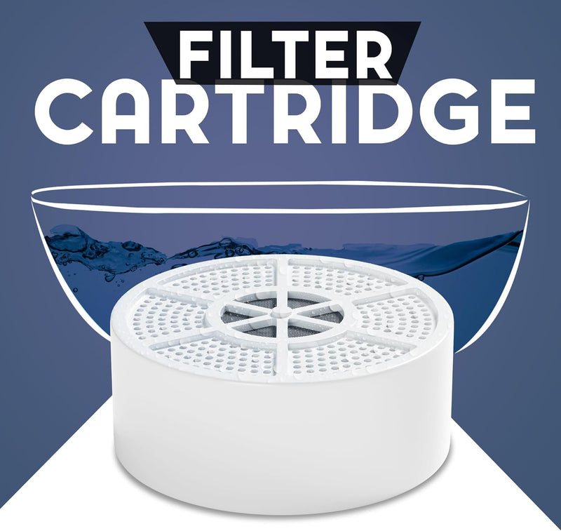 Vxcellent Bath Water Filter Cartridge.Bathtub Filter Replacement, Filter For Bathtub Bath Faucet Replacement Cartridge