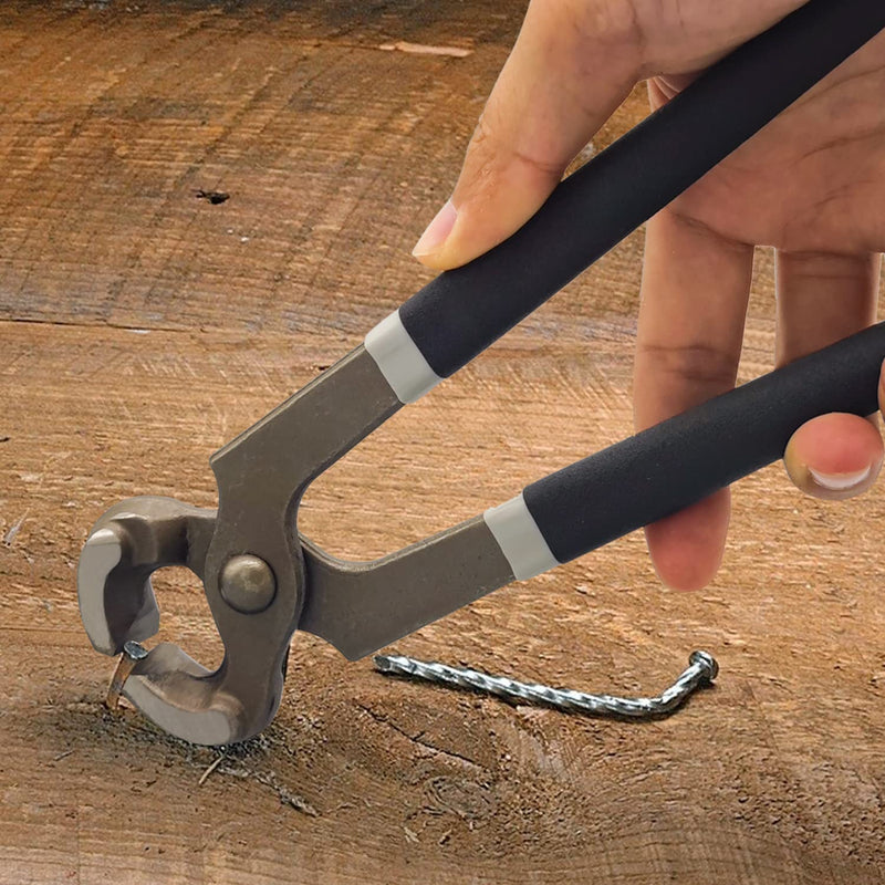 BOOSDEN Nail Puller,8 inch, Nail Remover,Nippers,Cutting Pliers,Carpenter Tools,Staple Puller,Nail Puller Tool,End Cutting Pliers,Nail Remover Tool,Nail Pliers Cats Paw Nail Puller,Nail Pulling 8 Inch End Cutting Pliers