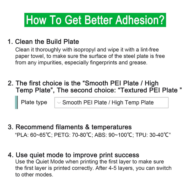 355 x 346mm Build Plate for Bambu Lab H2D/H2S 3D Printers, Smooth Black PEI + Textured Black PEI Good Adhesion Spring Steel Plate for Bambu Lab H2D/H2S Smooth Black PEI+Textured Black PEI