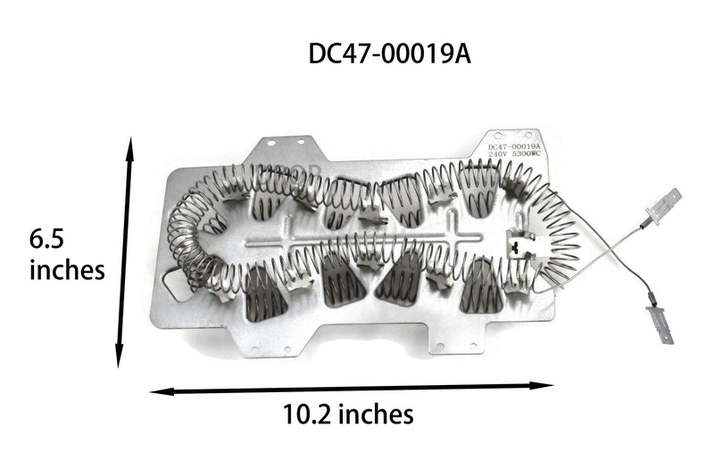 Dryer Heating Element Kit for Samsung Dryer, Thermal Fuse