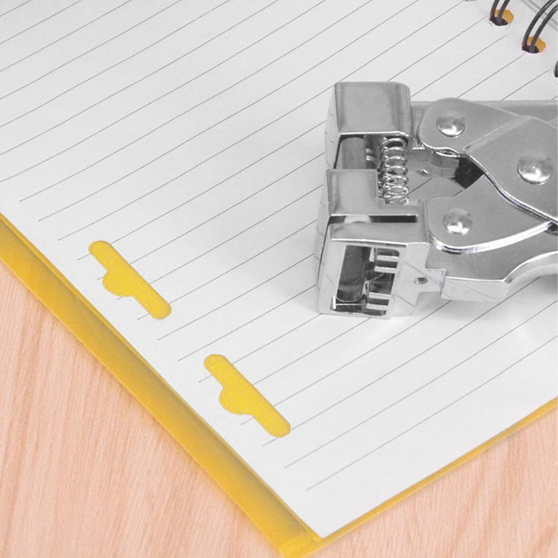 T-Slot Hole Punch Heavy Duty - Steel Handheld Hanger Hole Punch Tag Punches Airplane Hole Punches for Paper Crafts, Badge & ID Card, PVC Cardboard