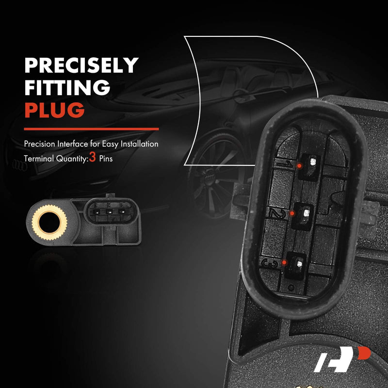 A-Premium Engine Crankshaft Position Sensor Compatible with Audi Q5, Q7, A6 A7 A8 Quattro, RS7, S4, S5, S6, S7, S8, SQ5 & Porsche Cayenne, Panamera & Volkswagen Touareg, Replace# 95860643310
