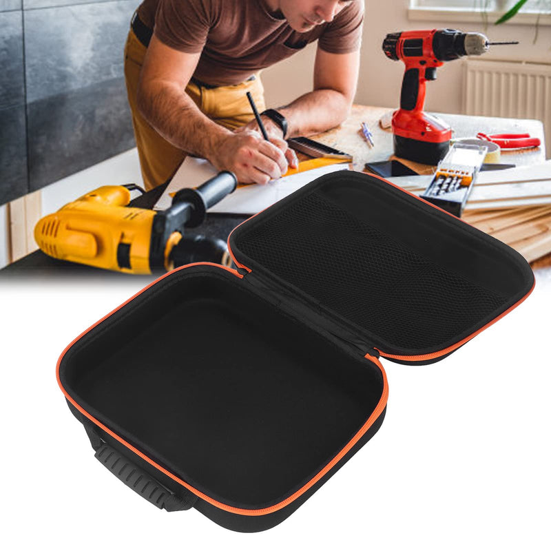 Jectse Large Capacity Tool Case with Mesh Pocket Premium PU and EVA Material Suitable for Round Saw Cutter, Electric Drill Design, Portable and Easy to Carry (Long)