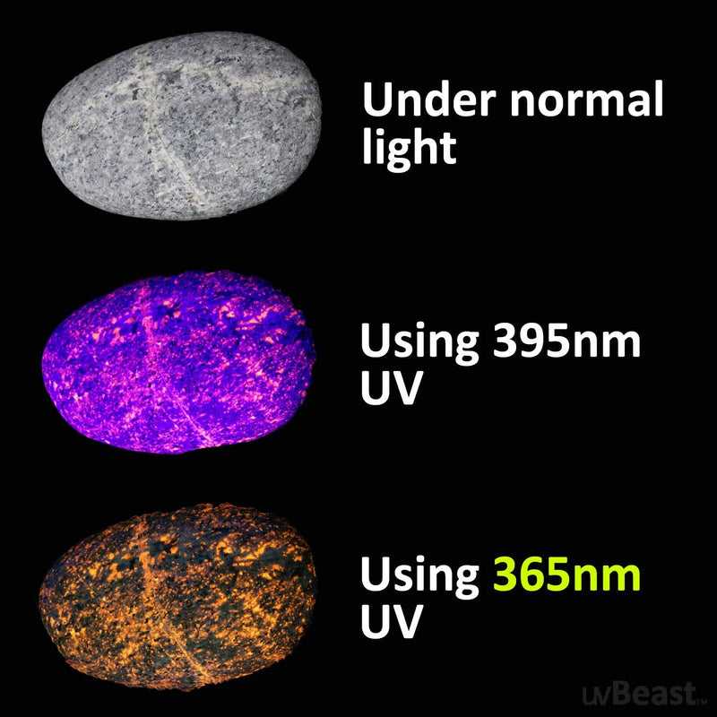 New V3 365nm Mini - Black Light UV Flashlight – High Definition Pure Ultraviolet - Professional Grade High Power Upgraded 5 Core UV LED – USA Stock