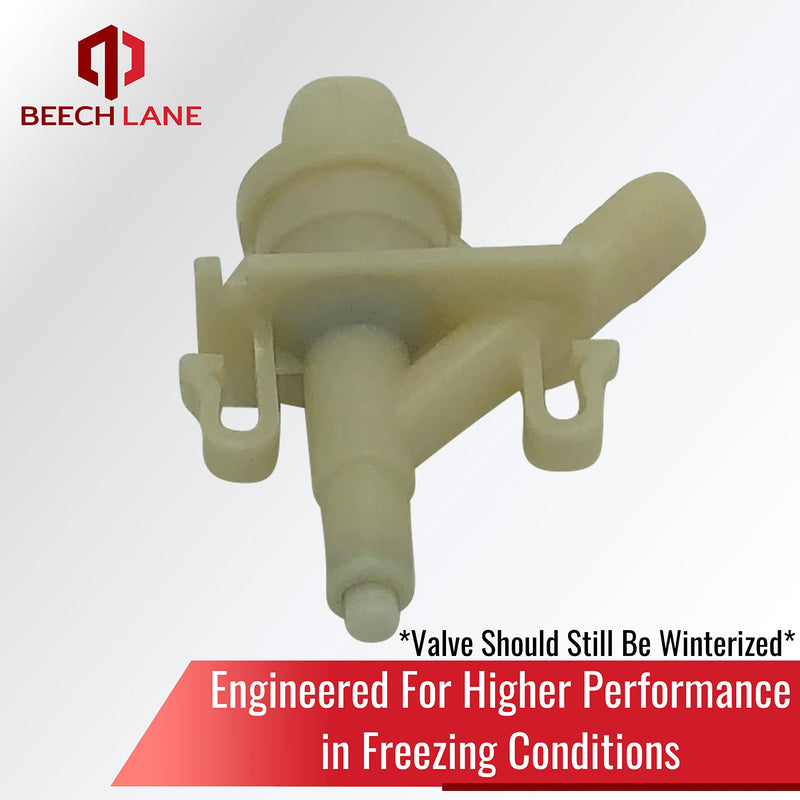 Beech Lane Upgraded Water Valve Kit Replaces 385311641 for Dometic Toilets 300, 310, and 320, Increased Freeze Resistance, Long Valve Lifespan, Ultrasonic Sealing Safeguards Against Leaks (Natural) Natural