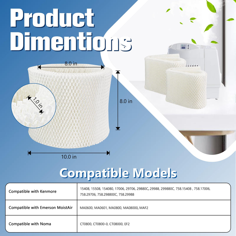 MAF2 Humidifier Wick Filter Replacement for AIRCARE Esscik Air MiostAIR 4