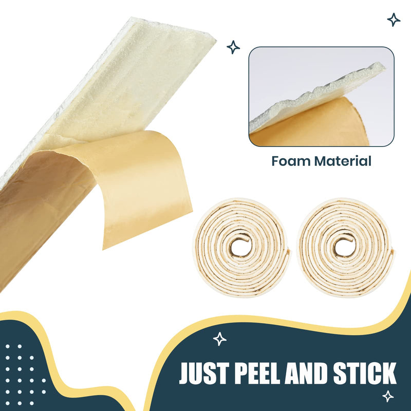 2 Roll Flexible Foam Molding Trim, 181" x 3.1" Peel and Stick Crown Molding Wallpaper Border Self Adhesive 3D Wall Edging Lines Trim for Wall Edge, Ceilings, Countertops Home Decor (Copper) Copper