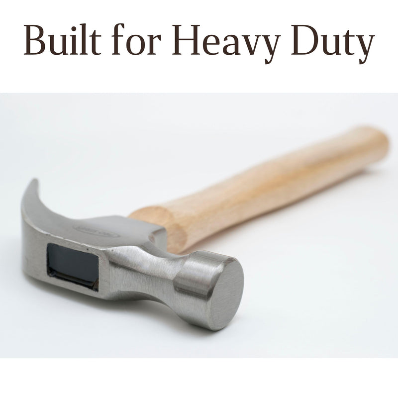 2 pack Wood Sledge hammer handle replacement for 2, 3 and 4 lb Complete Set with Wooden and Steel Wedges - Wood replacement ball pien hammer handle - Wood tool handle - Wooden handle hammers in bulk Hammer-2pack