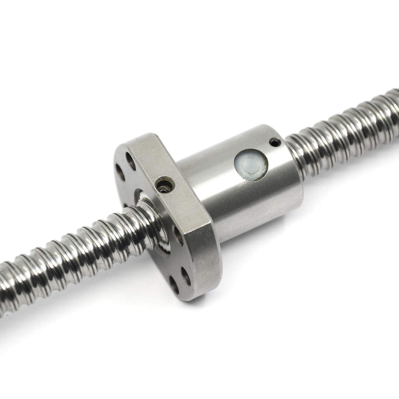 Ball Screw SFU1204（Diameter 12mm Pitch 4mm）Length 300mm with Metal Nut for CNC Machine Parts
