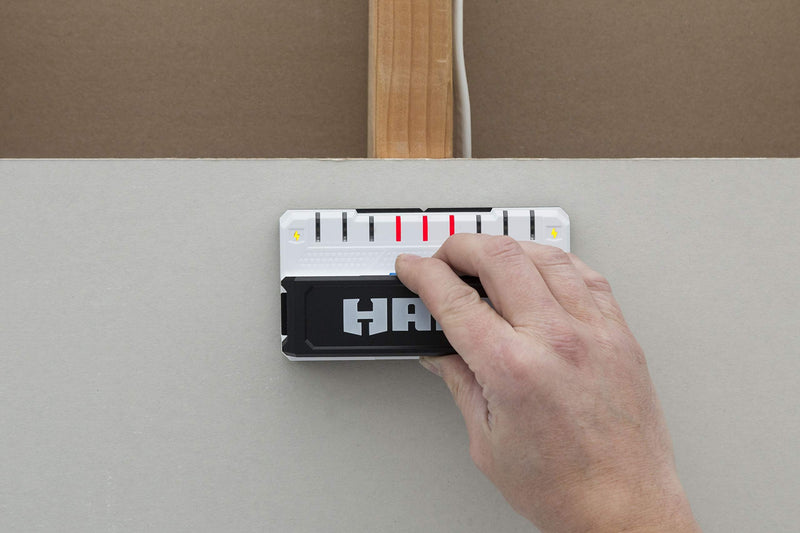 HART PROFESSIONAL STUD FINDER | CENTER & EDGE FINDER | 5" LED DISPLAY • 9-SENSORS • 1.5" DETECTION DEPTH | WOOD & METAL STUDS
