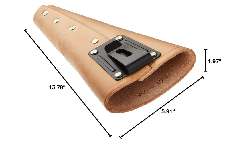 Felco Leather Holster (F 912) - Tool Pouch for Pruning Shears or Construction / Utility Tools Single Leather Cone - NewNest Australia