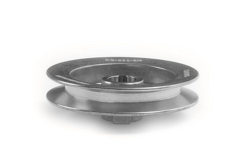 Terre Products, Heavy Duty 4" V-Groove Drive Pulley, Precision 3/4" Bore, Robust Z3A Zinc Alloy Die Cast Pulley