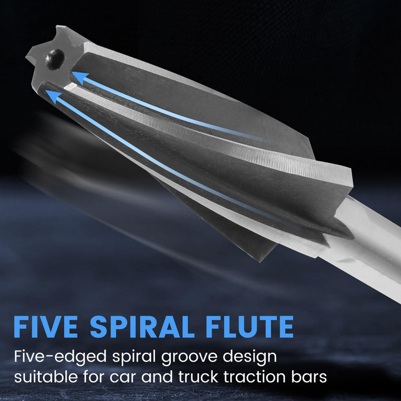 10 Degree Ball Joint Tapered Reamer,6542 High-Speed Tool Steel Tapered Ball Joint Reamer,Tapered Reamer Tie Rod For 2" Per Foot,10 Degree Tapered Reamer