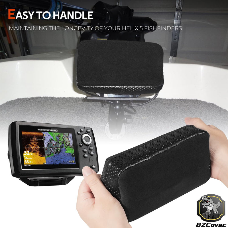 GPS Cover for Humminbird Helix 5 Fish Finder - 5'' Neoprene Screen Sun Cover, 780028-1
