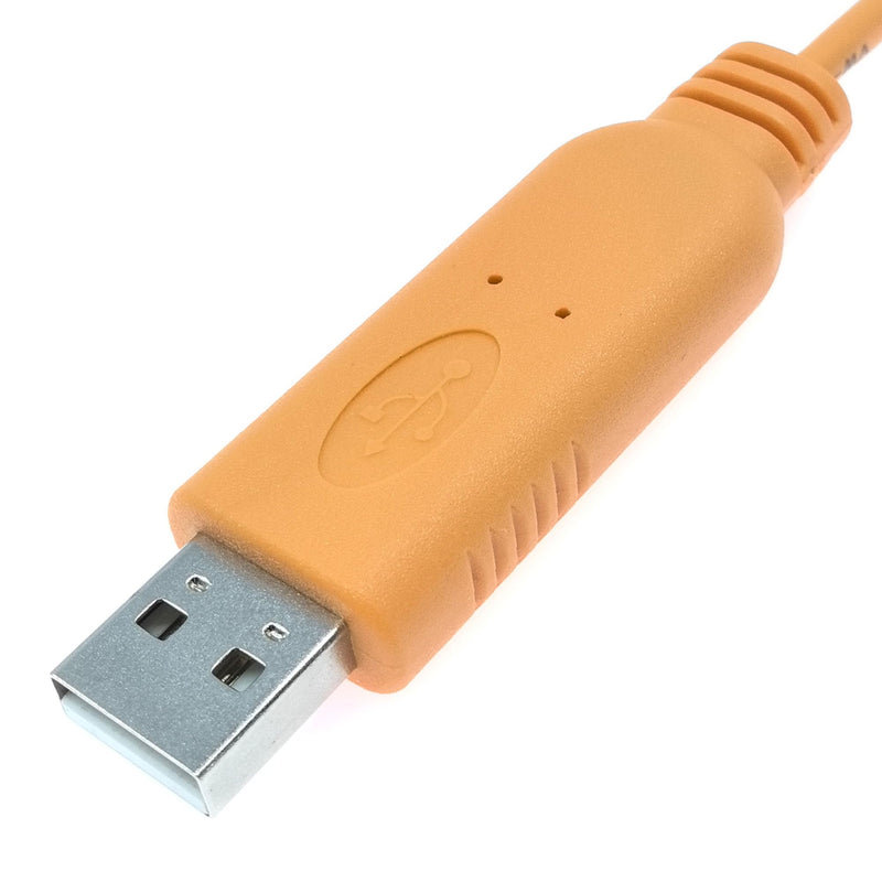 Micro USB Console Cable for HPE Aruba Wireless AP FTDI Console Cable JY728A AP-CBL-SERU 3.3V TTL USB Type A to Micro B 80CM 0.8 Meter USB Type A to Micro USB Orange