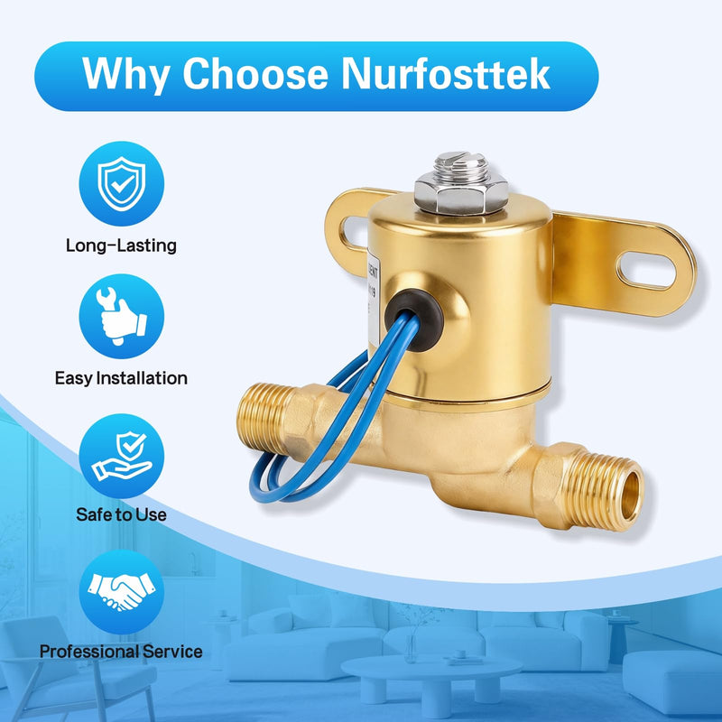 4040 Humidifier Water Solenoid Valve For Aprilaire 400 400M 500 500M 600