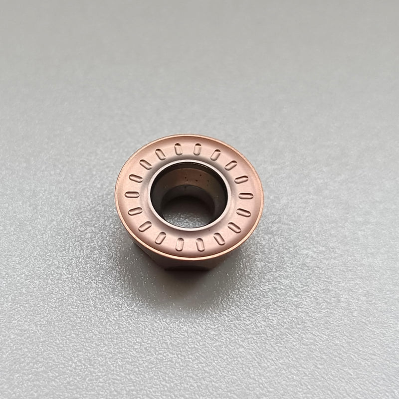 20 pcs CNC R6 Mill Inserts RPMT1204 HRC65 for Process HRC65 Steel-CR9011 RPMT1204MO-DL-CR9011
