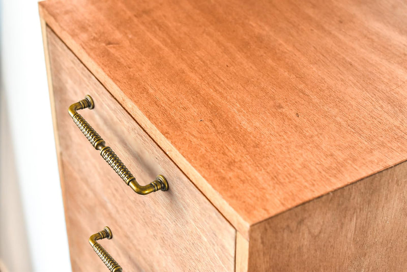 Goo-Ki 6 Pack Woven Cabinet Pulls Antique Brass Drawer Pulls - 5.04" c-c Vintage Brass Solid Weave Pulls Retro Dresser Handles Zinc Alloy Kitchen Cabinet Hardware 5.04"(128mm) Center to Center