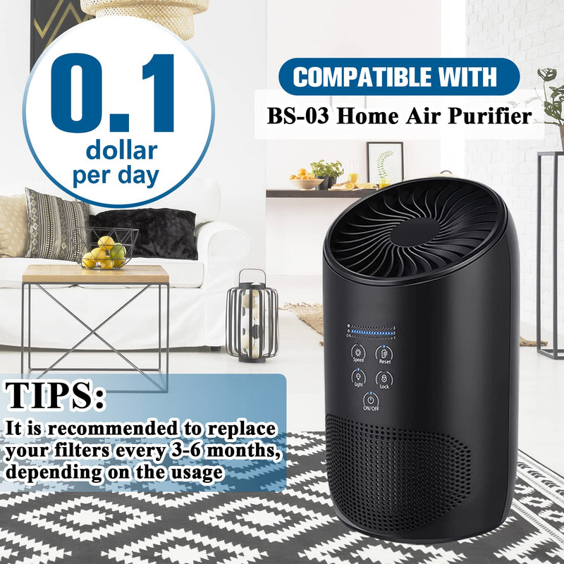 BS-03 Filter Compatible With PARTU Air Purifier