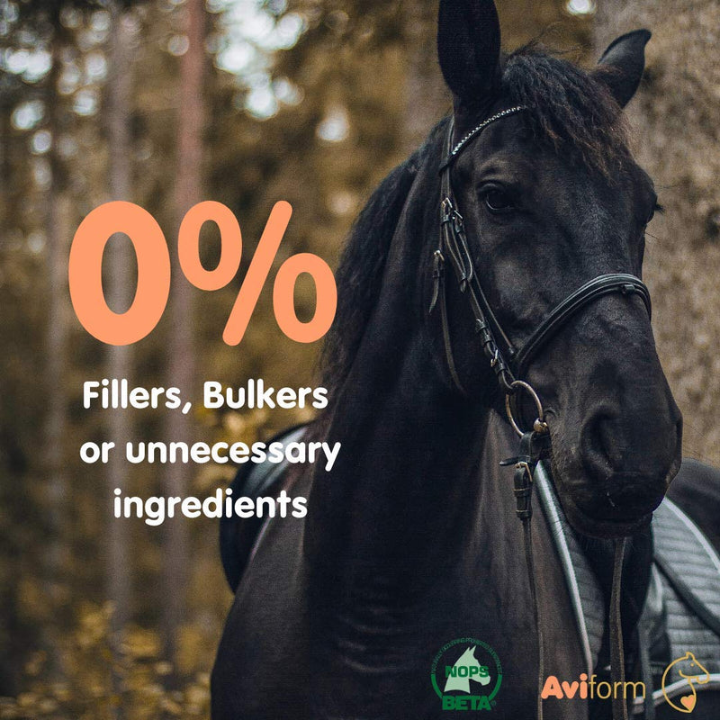 Aviform MSM Equine Joint Supplement for Horses - Highest Purity for Excellent Joint Maintenance, Healthy Growth of The Hoof, Tendons, Soft Tissue, Muscles and Ligaments - 2kg Compostable Pouch - PawsPlanet Australia