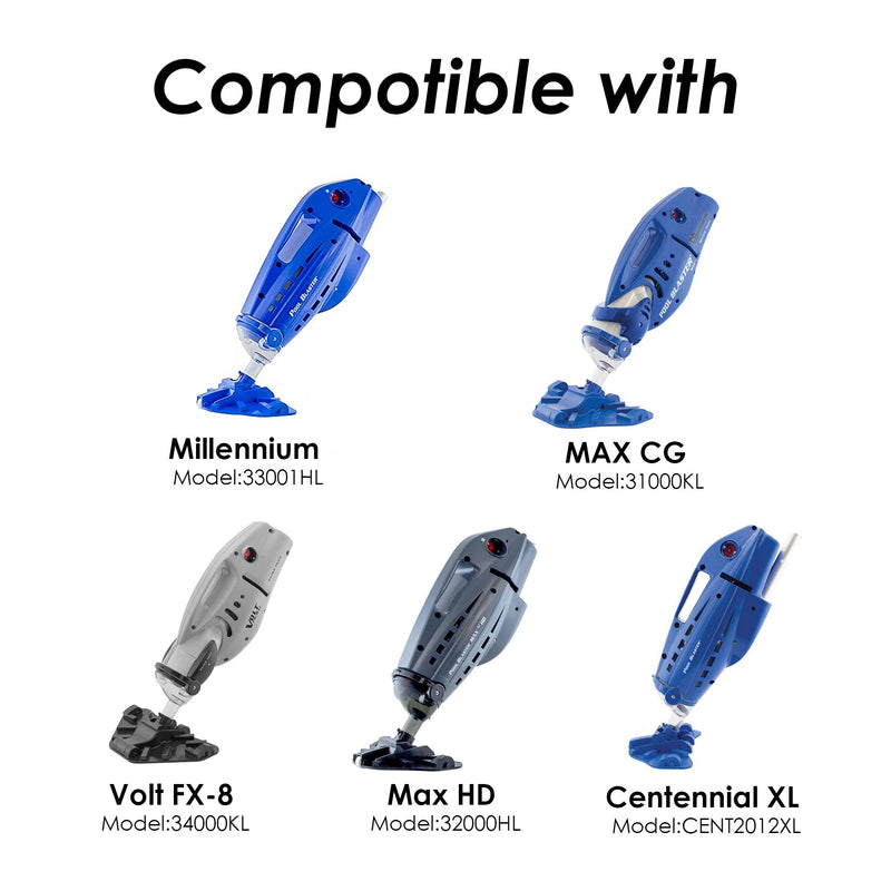 RINMEE X-treme Multilayer Filter Bag, Compatible with Pool Blaster Max CG, Max HD, Millennium, Centennial XL and Volt FX-8 Handheld Pool Vacuums, P32X022XF / PBW022XF-HD(2 PACK)