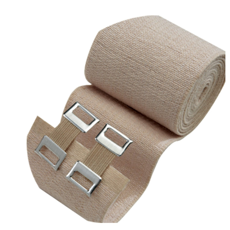 ACE Brand 2 Inch Elastic Bandage with Clips, Beige, 2 in x 51.2 in, Great for Elbow, Ankle, Knee & More, Comfortable Design for Prolonged Wear, Easy-to-Use Wrap Design (207310) 2"