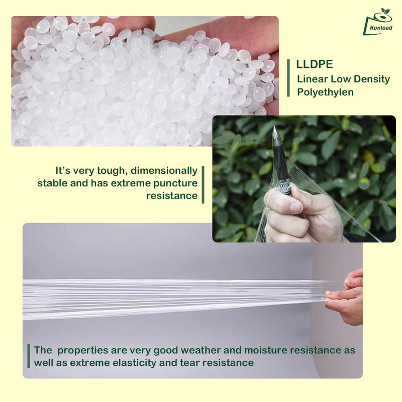 Nursery Grafting Tape, Buddy Tape for Fruit Trees/Plant Self-Adhesive PE Stretchable Film for Grafting and Budding -Garden Grafting Tool (3CM(1-1/5") W, 2 Roll) 3CM(1-1/5")W 2.0
