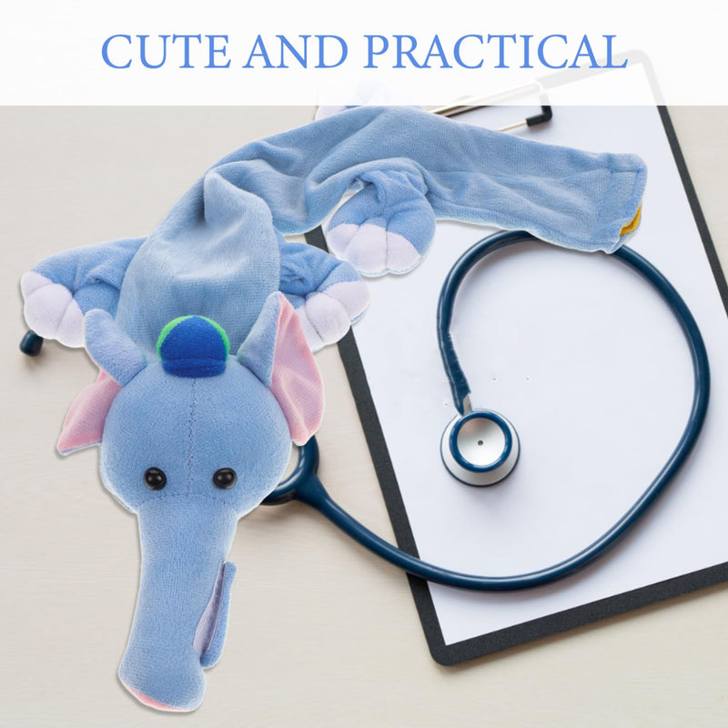 Healeved Animal Stethoscope Cover Sleeve Stethoscope Replacement Accessories with Secure Button Decorative Protector for Nurses Doctors Veterinarians Family Use 23.03 X 7.08 X 2.95 in