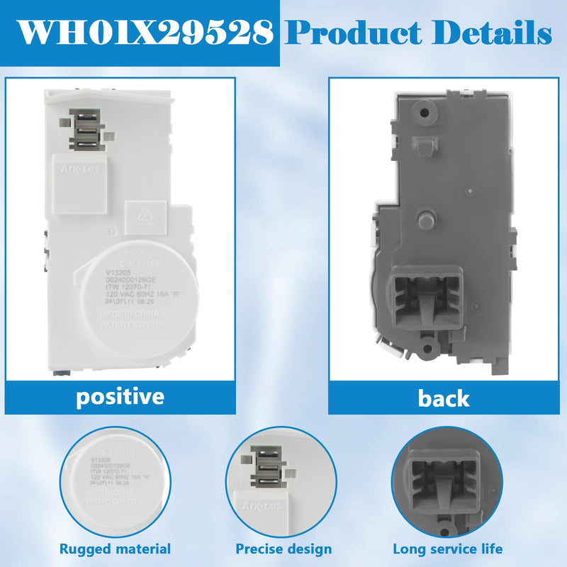 WH01X29528 Clothes Washer Door Lock Replacement for GE Washing Machine AP6985313, PD00060769, PS12749276,EAP12749276,4958749