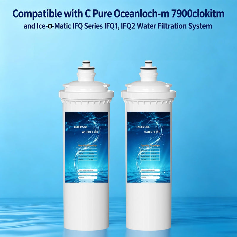 Oceanloch-m Water Filter Replacement, 2-Pack