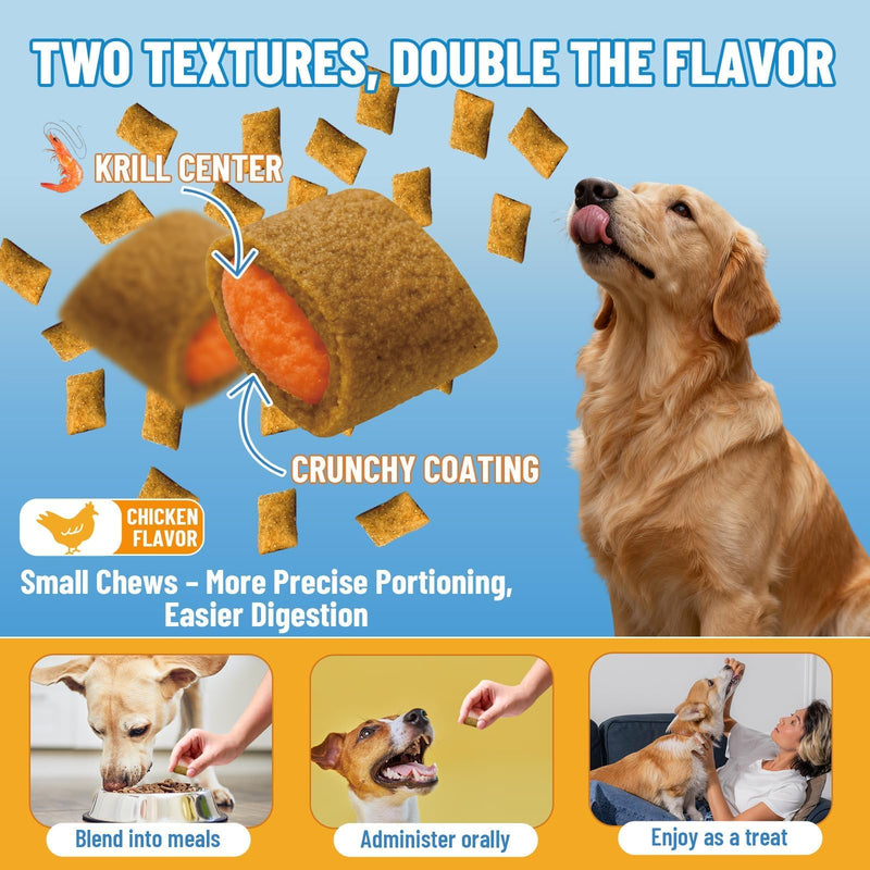 Dog Allergy Relief Chews + Dog Probiotics Chews – Itch & Digestive Support Bundle, 700 Chews Total, Natural Skin & Coat Support with Colostrum, Quercetin & Probiotics for Gut Health, Daily Care for Al
