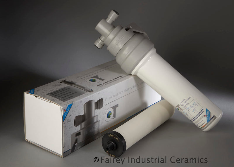 British Berkefeld Doulton QT Under Sink Water Filter System 10" UltraCarb Certified to NSF ANSI 42 and 53