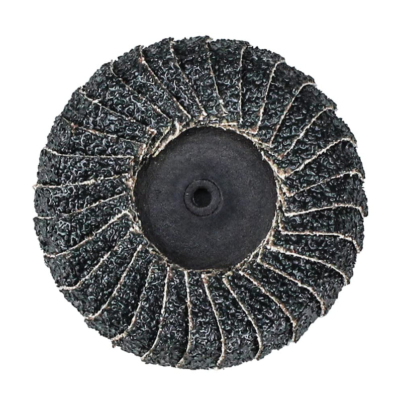 BHA Zirconia Curved Edge Fillet Weld Quick Change Flap Discs, 2 Inch - 10 Pack (120 Grit) 120 Grit