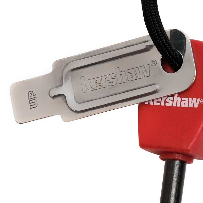 Kershaw Firestarter, Magnesium Firesteel with Chrome-Plated Striker