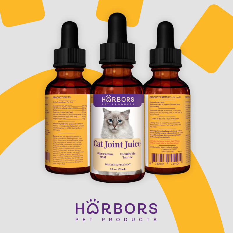 Harbors Cat Repellent and Cat Joint Supplement Bundle - Save by Buying Both