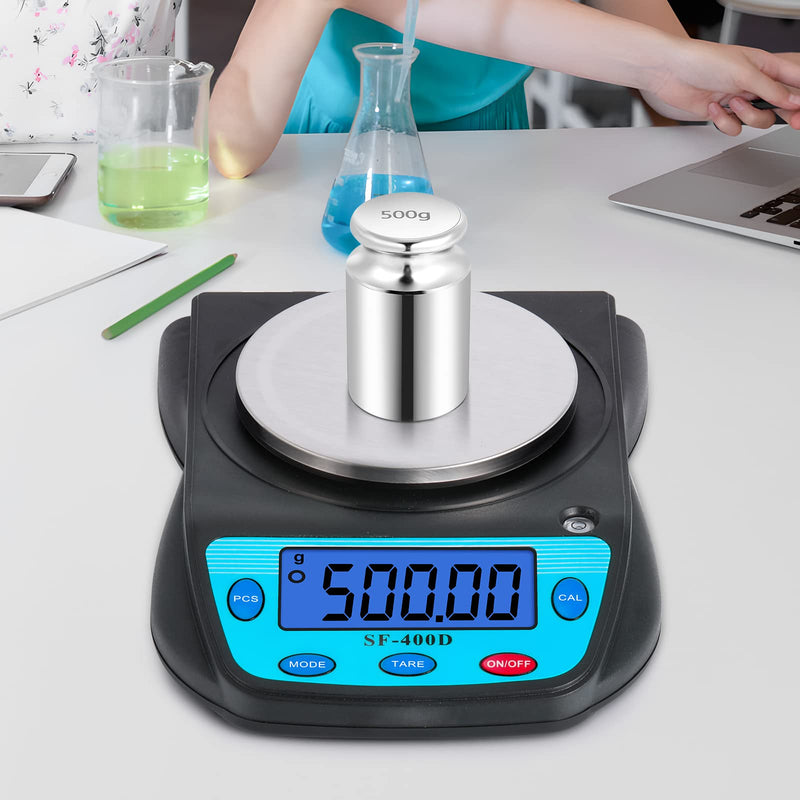 Bonvoisin500g Calibration Weight for Digital Scale, Class M1, Carbon Steel, Chrome Finish (500g) 500g