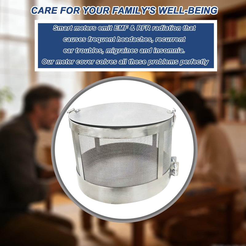 Faraday Cage for Smart Meter Cover E m f Blocker for Home Electric Smart Meter Shield from 304 Stainless Steel