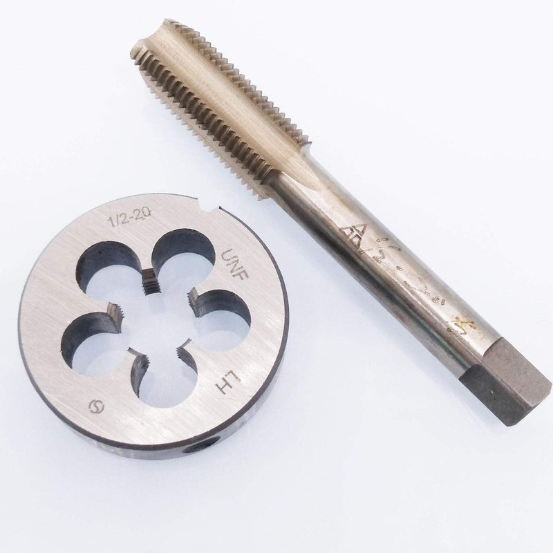 HSS 1/2-20 UNF Tap and 1/2-20 UNF Die Left Hand