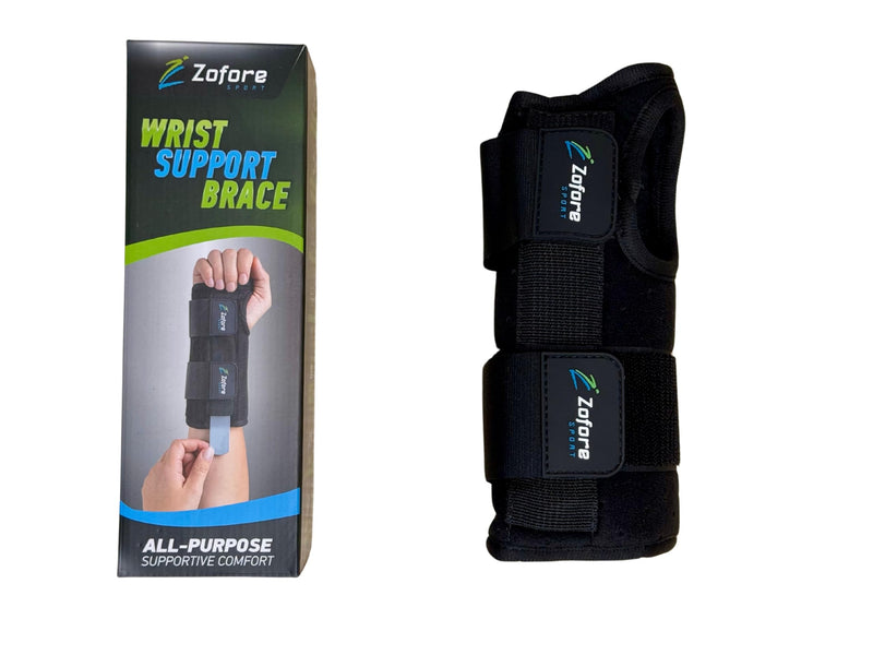 Carpal Tunnel Wrist Brace Support with 2 Straps and Metal Splint Stabilizer - Helps Relieve Tendinitis Arthritis Carpal Tunnel Pain - Reduces Recovery Time for Men Women - Right (L/XL) 2 strap brace Right L/XL